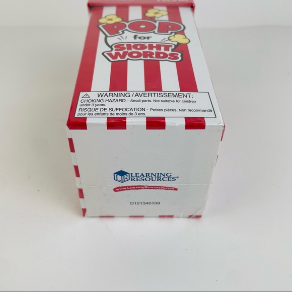 LEARNING RESOURCES Pop for Sight Words, LSP 8430-S Word Cards Ages 5 & up Sealed - Picture 6 of 7
